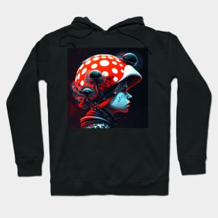 Mushroom girl 25 Hoodie